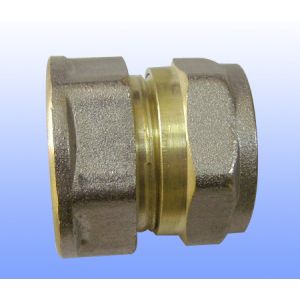 Buy cheap compression brass fitting female straight for PEX-AL-PEX from wholesalers
