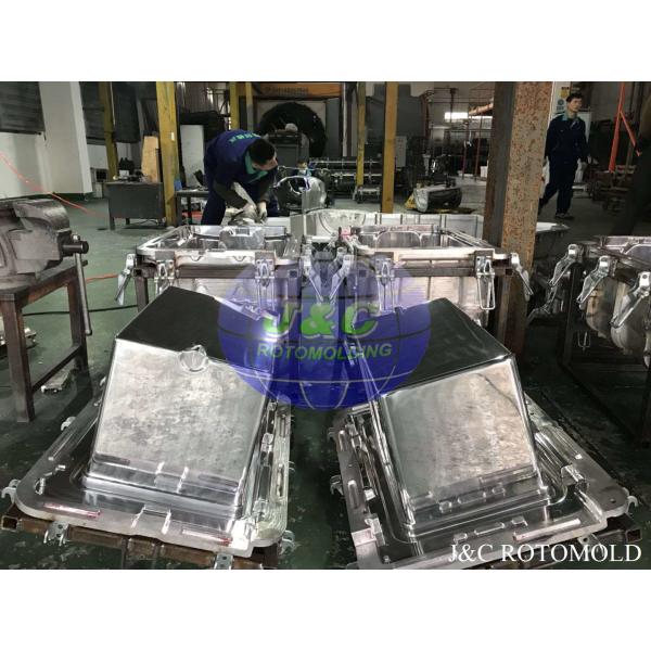 Metal Frames With Clamps For Aluminum Rotomolding Block Making Cooler Molds