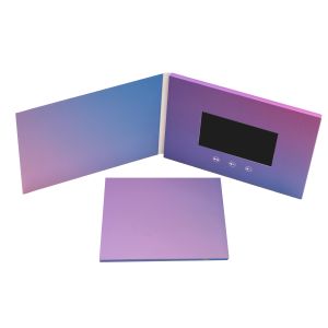 s Professional 4.5” LCD Video Business Cards with AAC Audio Format