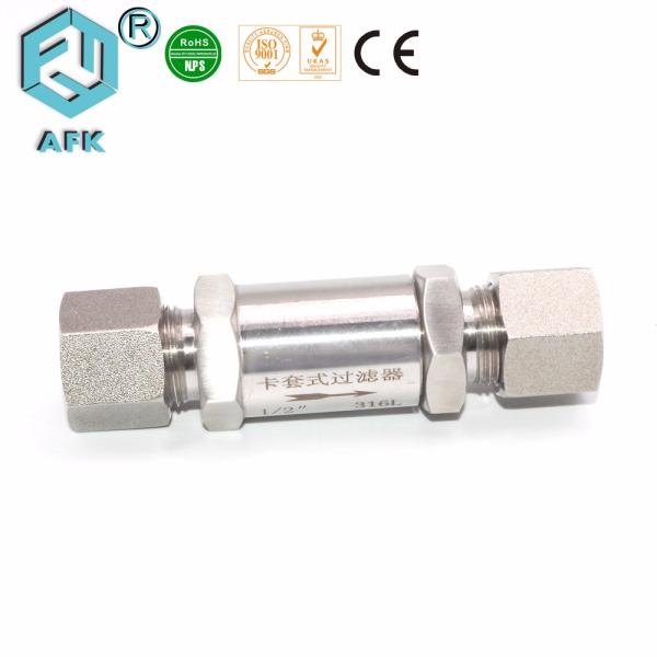 3/8" Air Compressor Check Valve Construction Wire Mesh CE Certification