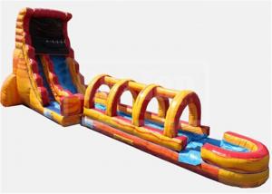 China Obstacle  Jumpy Large Inflatable Water Slide Quick Set Up Conveninet Installation wholesale