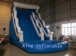 7 x 3m Cute Inflatable Water Slide Yellow Plato PVC Tarpaulin Pool Slide For
