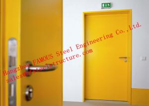 China European Standards Steel Fire Resistant Single Door For Household Or Office Use wholesale