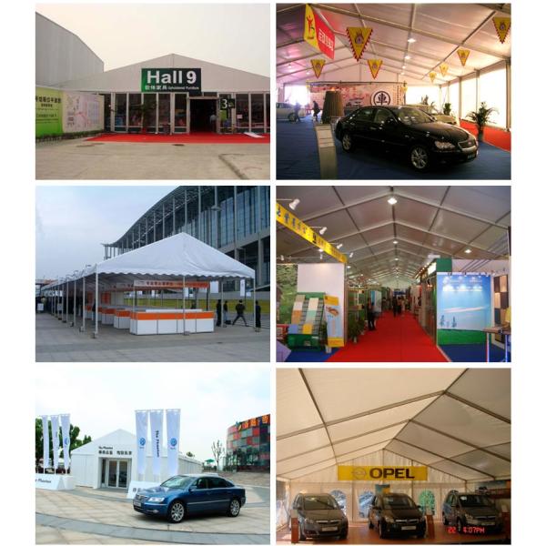 Durable Commercial Outdoor Event Tent Logo Printing Unit Combined Structure