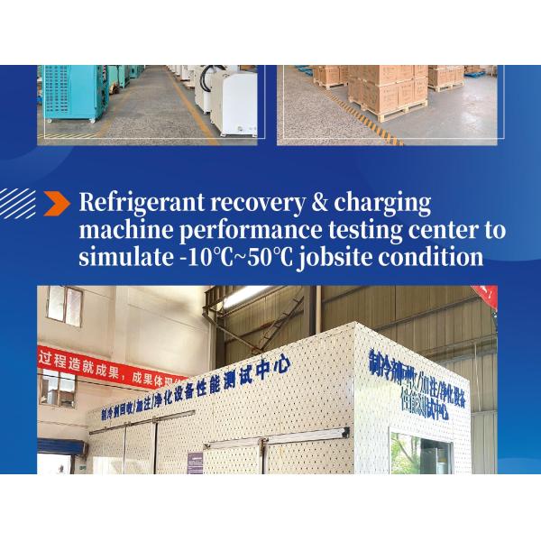 R32 R290 Heat Pump Refrigerant Filling Machine A/C Gas Charging Station R410A R407C
