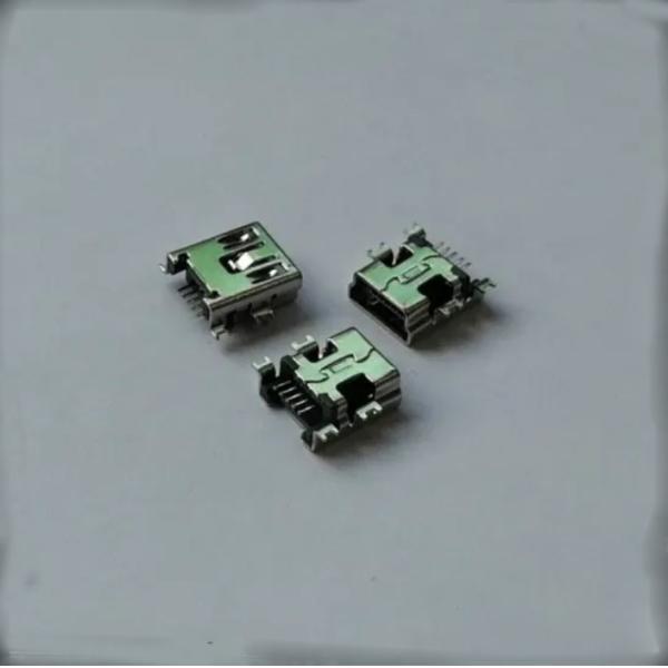 China Nickel Plating Shell 5 Pin Sink 1.7mm Micro USB Socket Connector wholesale