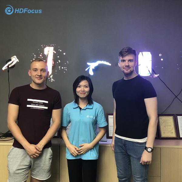 New Technology 100cm 3D LED Fan Hologram Hdmi-input Computer Hdmi-input Synchronized 3D LED Fan Wall Advertising Display