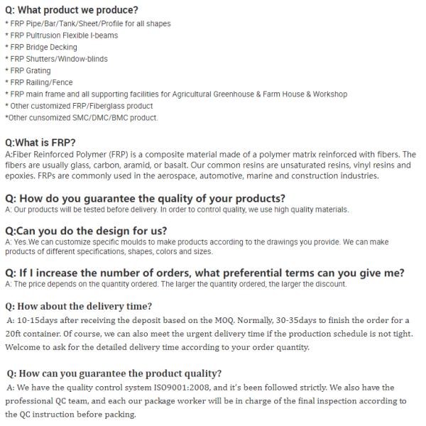 High Strength FRP Anti-Corrosion Fence - Weaterproof Rust-Free Low Maintenance for Garden, Farm, Park, Resisdence