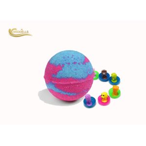 China Litchi Fizzy Kids Surprise Bath Bombs Inside Organic Gift Set for Kids Fun wholesale