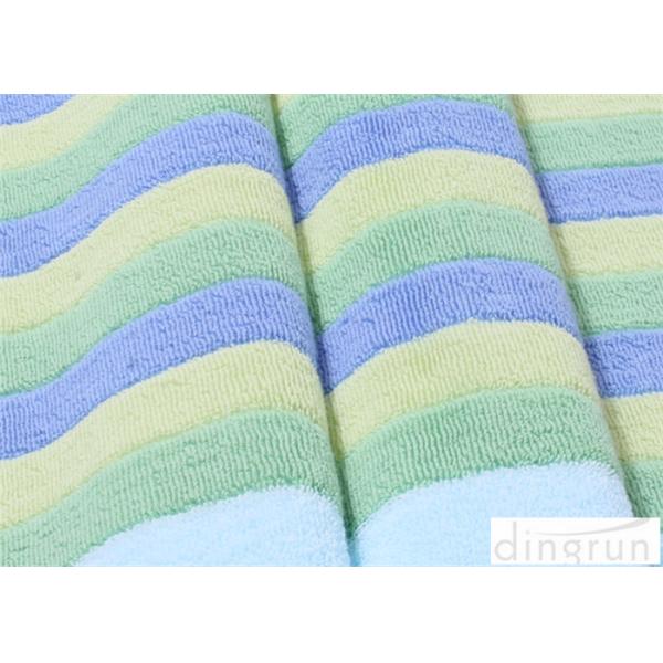 Double Loops Softest Bath Towels , Plain Style Lightweight Bath Towels For Adults
