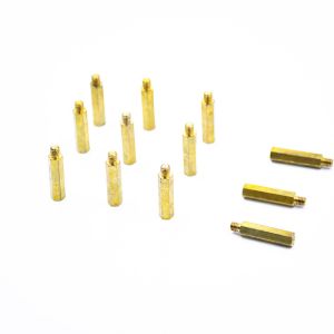 Thread Brass Screw Nut Customized Lathe Bolt For Automatic