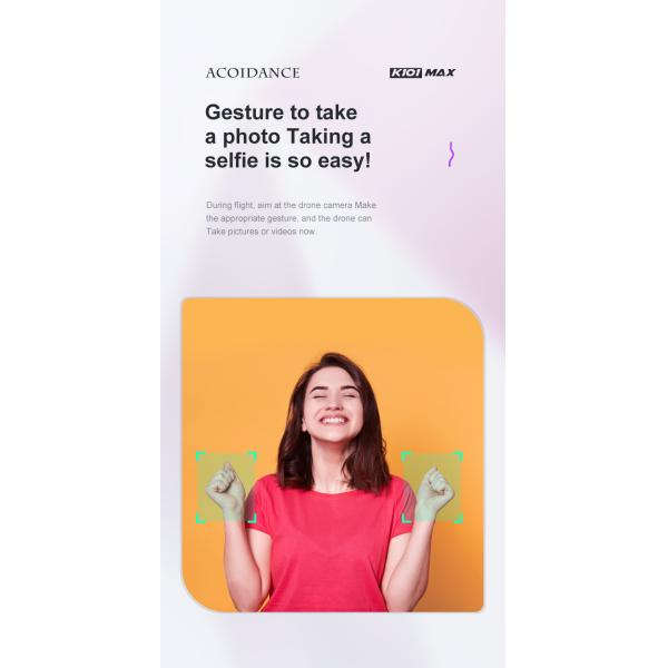 Beginner Operator Skill Level K101 Max Drone 4k Camera and GGPS Mini Toy Drone with 18-25 Minutes Maximum Flight Time