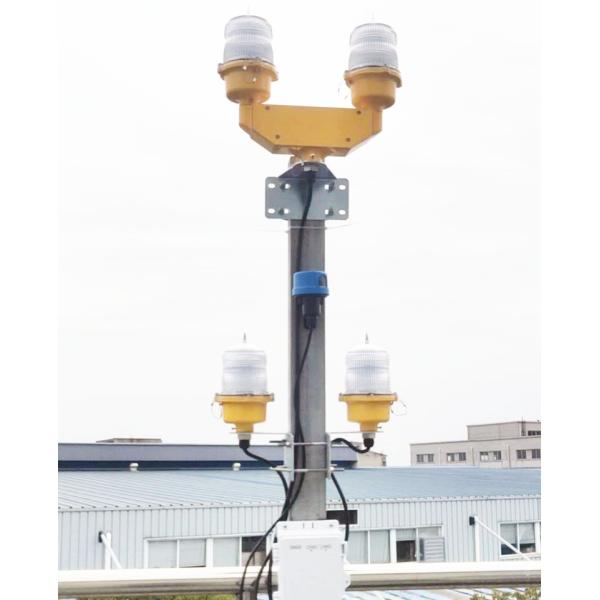 304 SS LED Mounting Brackets For Double Aviation Obstruction Light