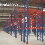 Durable Teardrop Style Pallet Rack , Heavy Duty Warehouse Pallet Storage Racks