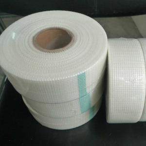China Self Adhesive 8 X 8 65g/M2 Fiberglass Drywall Joint Tape on sale