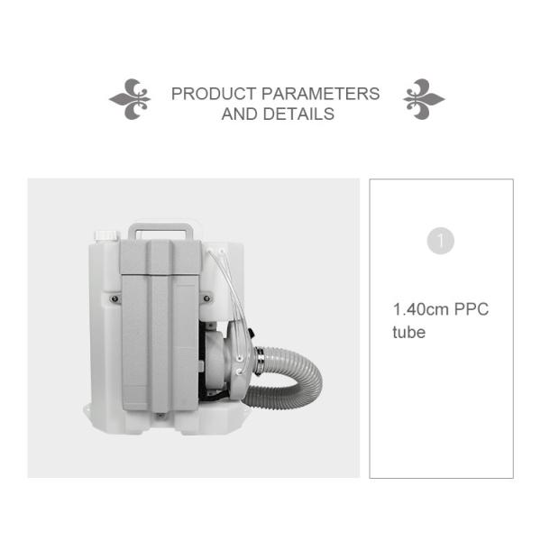 8L ULV Cordless rechargeable backpack sanitizer mist sprayer knapsack fogging sprayer machine