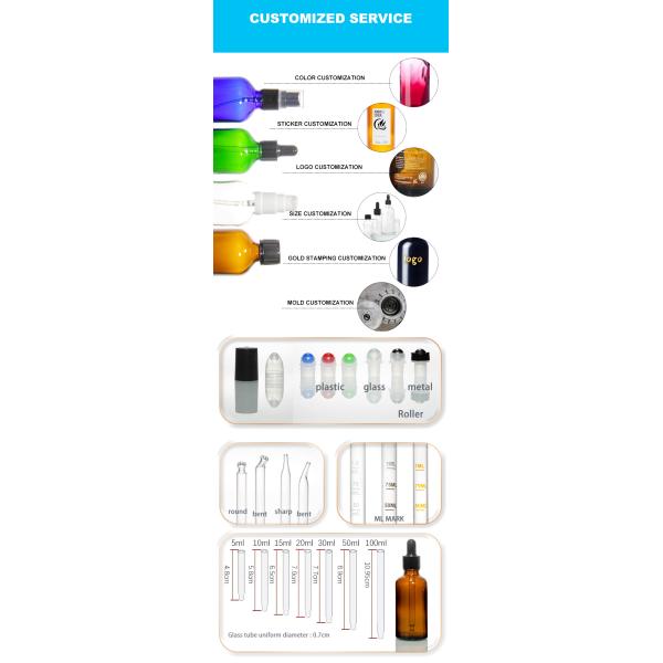 Small 4oz Amber Glass Dropper Bottles With Measured Pipette