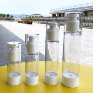 China 100ml Reusable Best Airless Lotion Pump Bottles Customized Logo wholesale