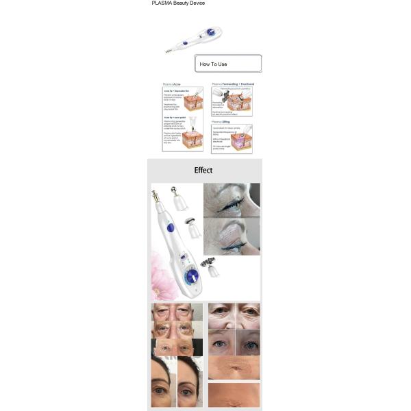 Skin Tightening Rejuvenation Eye Lifting 40khz Fibroblast Plasma Pen OEM