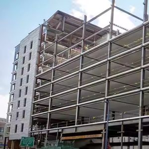 China Pre Engineered Light Steel Structure Rubber Construction Factory Building Workshop wholesale