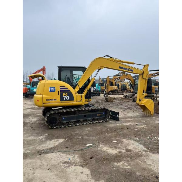 Used Komatsu P70 Excavators Compact and Versatile 7 Ton Hydraulic Crawler Digger