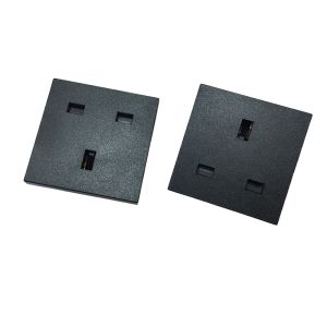 Wall Mount EU BS1363 Standard British Outlet UK Power Socket RB-02(B00) 50x50mm