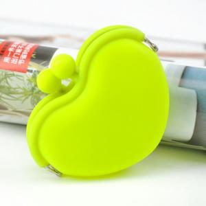 China Silicone Coin Case for Promotion,Heart POCHI Silicone Pouch on sale