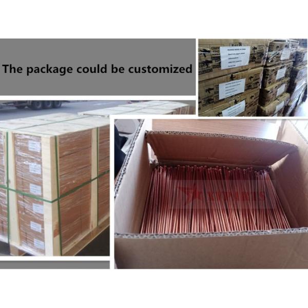 4x245mm CD Stud Welding Insulation Pins Copper Coating Mild Steel For Ship Bulkhead Welding