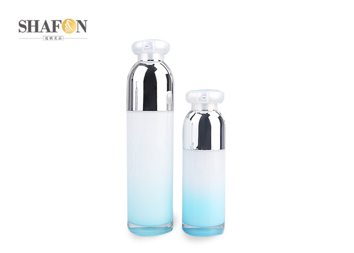 China Inner Painting Fancy Lotion Bottles PMMA Material High - Sealed SGS Certification wholesale