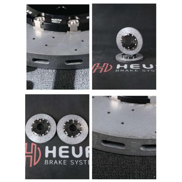 HEUR Audi carbon ceramic brake discs For Customize A6(C5/4Y8) 1.8L 390*36mm front wheel