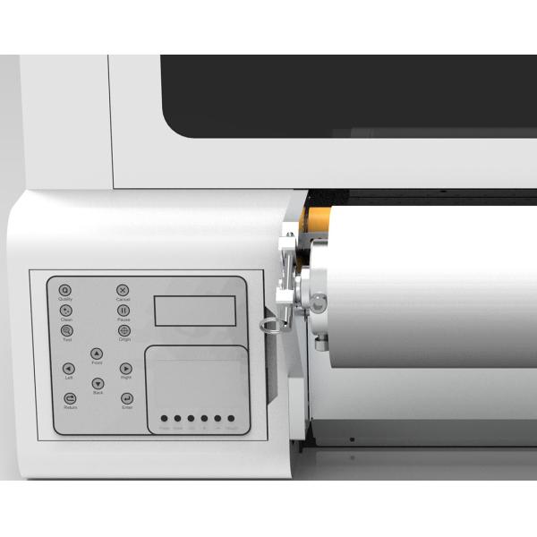 Small Energy Consumption UV Printer Machine Digital Inkjet Uv Dtf Printer Black White