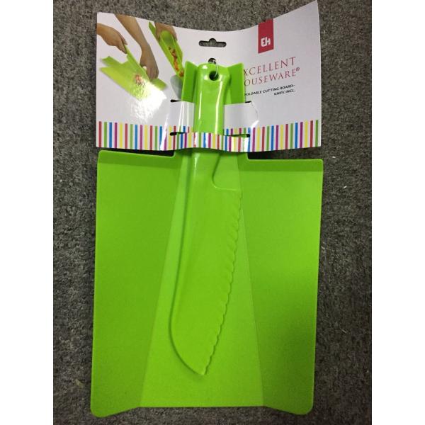 Quality Double Sided Plastic Chopping Board Set With Non Scratch Base Multifunctional for sale