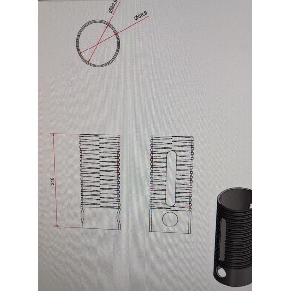 Diameter 89mm Shore Props Adjustable Scaffolding Steel Prop Sleeve Q235 Material
