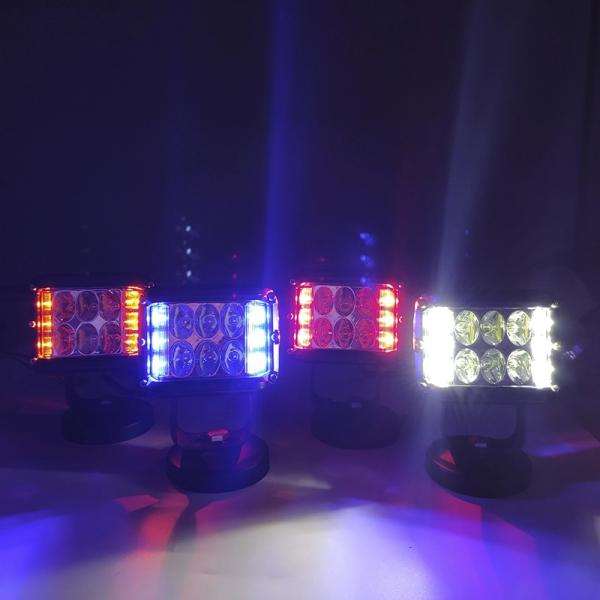 36W 4x4 ATV SUV 6500K LED Warning Light Bar High Brightness