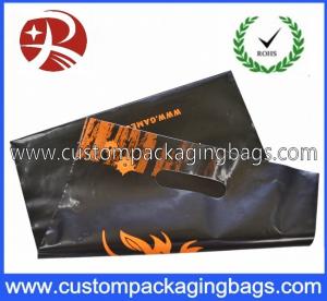 Die Cut Handle Printed Plastic Carrier Bags For Outdoor Clothing