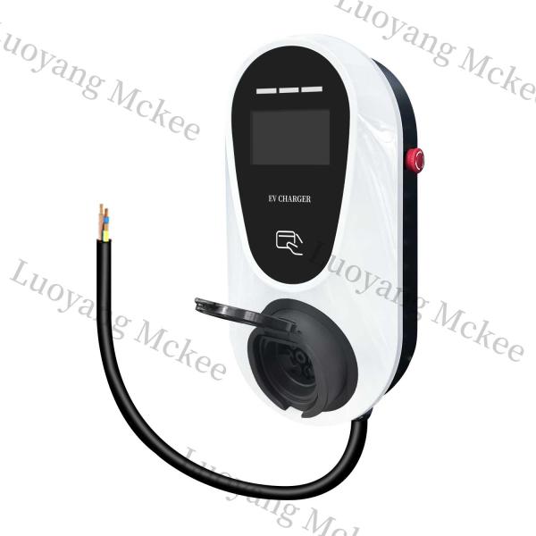7kw AC EV Charger 32A GB/T Charging Cable Adjustable Output Current Portable Electric Car Charger With Digital Screen