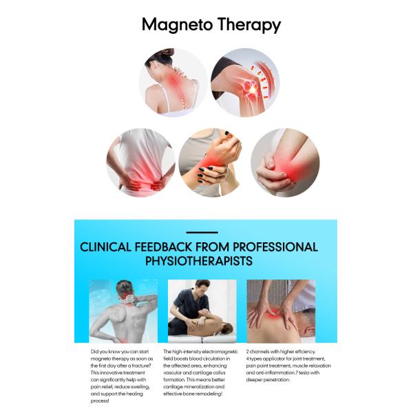 Magnetic therapy pain relief physiotherapy machine
