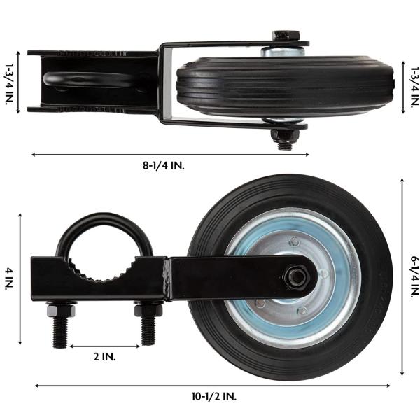 Single-side Bracket Gate Helper roller wheels for sliding gate wheels and Customized