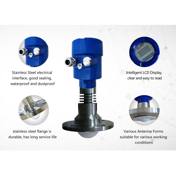 NYRD-TJ 26GHz High Frequency 0-40m Range Digital Radar Material Level/Liquid Level Radar Level Measuring Instrument