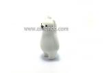 Custom pvc silicone cute 3d carton figures animal shape action figures for