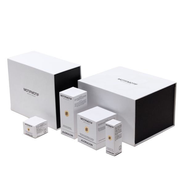 White Paper Gift Box Folding Packaging Boxes For Face Cream Essence Water Emulsion