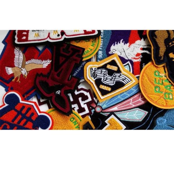 Kids Clothing Custom Chenille Patches Applique Ironon Back Yellow Duck Design