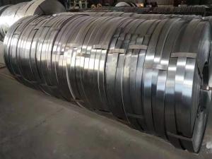 China High Carbon Galvanized Steel Strip Cold Rolled 0.25mm - 2.5mm Thickness on sale