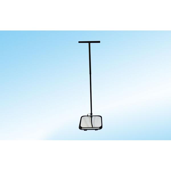 Super High Sensitivity Under Vehicle Inspection Mirror With 30cm Convex Mirror DC12V Battery