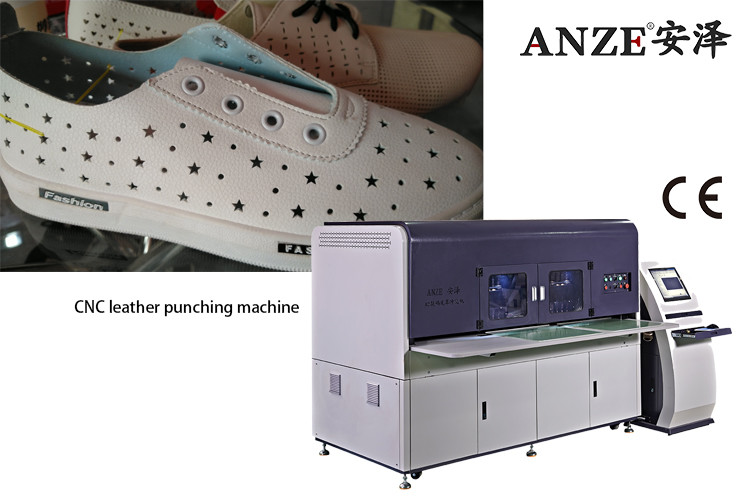 China CNC Automatic Perforating Machine For Shoe Upper Bag Punching A2 D2 R wholesale