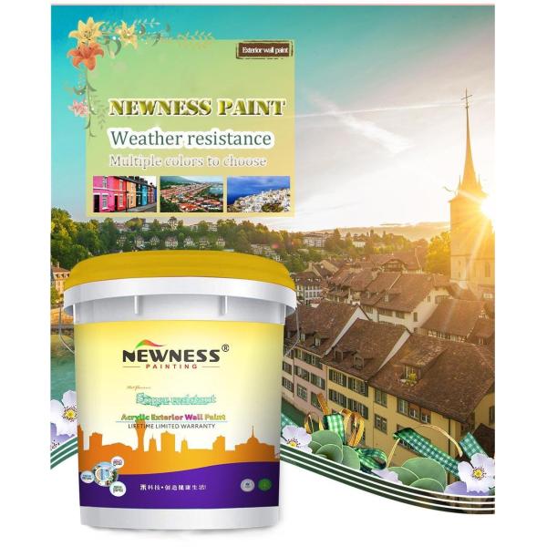 MF Tio2 Exterior Latex Paint The Ultimate Solution for Wall Decoration and Protection