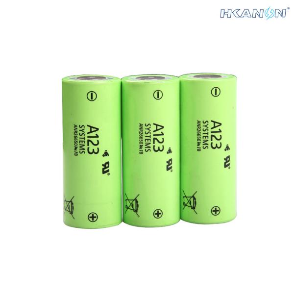 High Drain LiFePO4 20C 3.2V 2500mAh Batteri a123 anr26650m1a Battery Cell