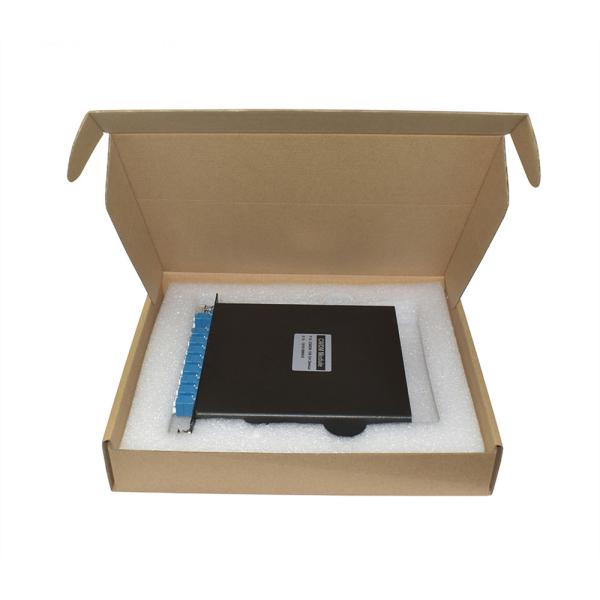 LGX 8 Channel CWDM MUX Demux Module 1470~1610nm Duplex / Single Fiber For WDM Networks