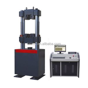 600KN Microcomputer Screen Explicit Hydraulic Universal Tensile Strength Bending