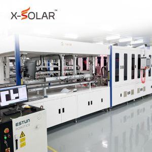 China Multi Busbar PV String Solar Panel Welding Machine For Soft Solar Modules Electric Cell Production wholesale